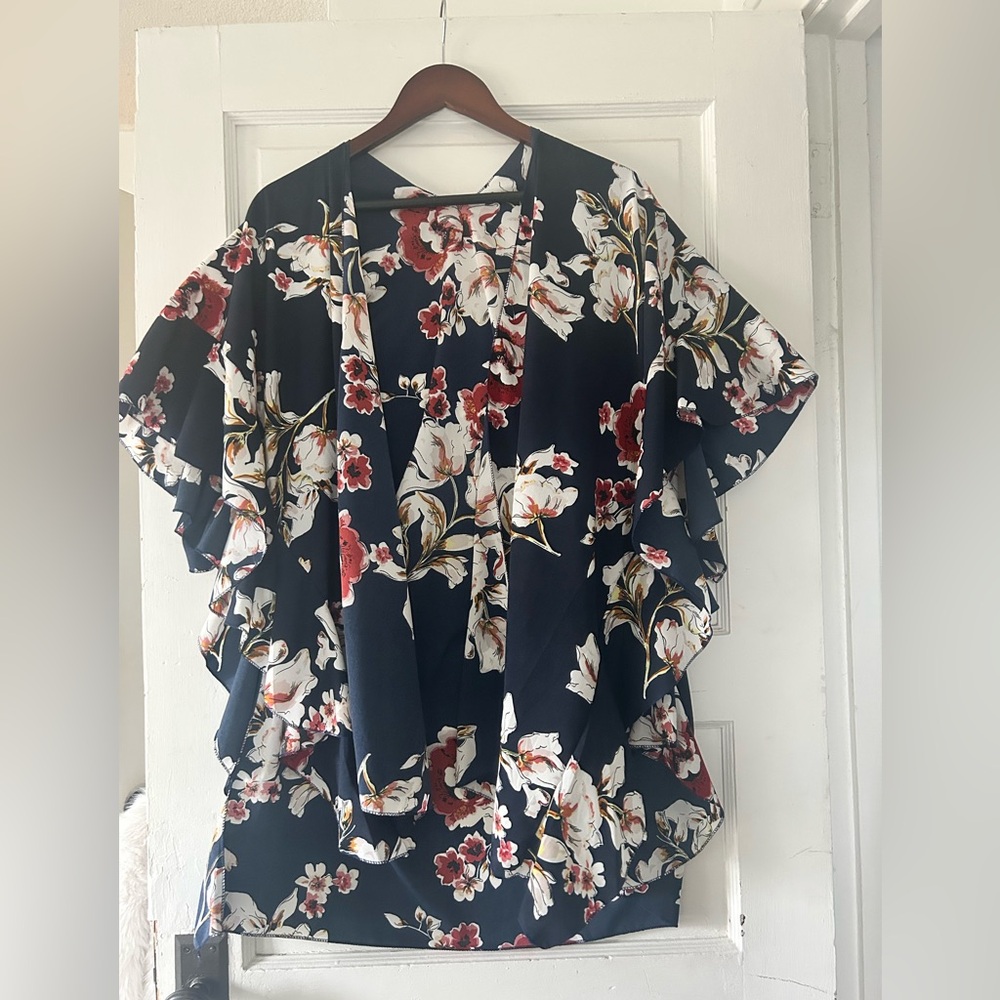 Floral Kimono Top